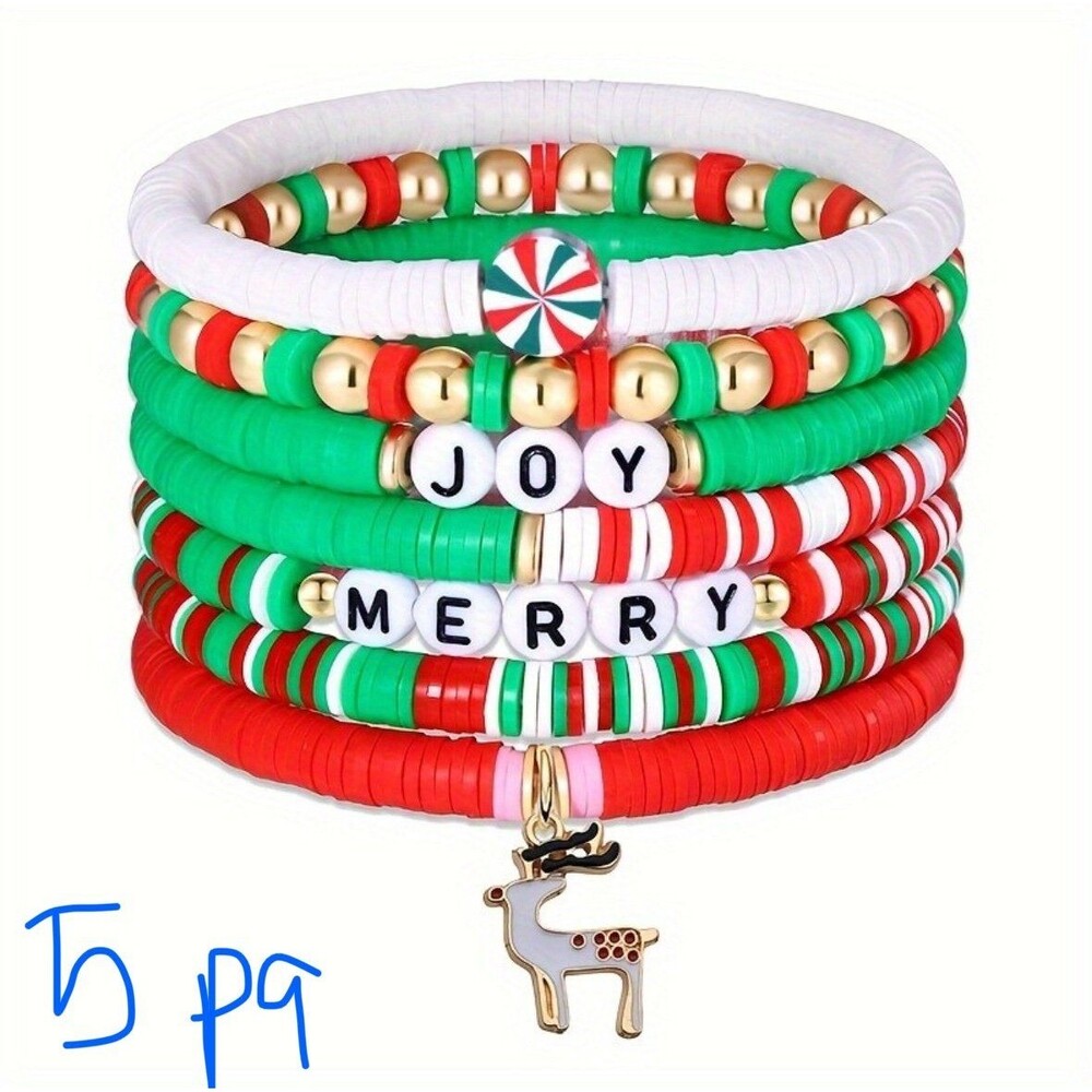 Christmas Bracelet Mega Bundle – 40 Bracelets + 1 Pair Earrings